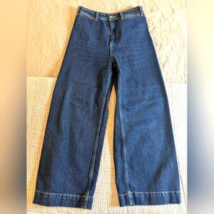 We The Free High Waist Wide-Leg Ankle, Size 26